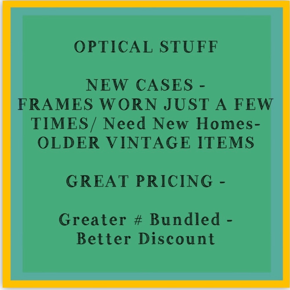 Miscellaneous Optical